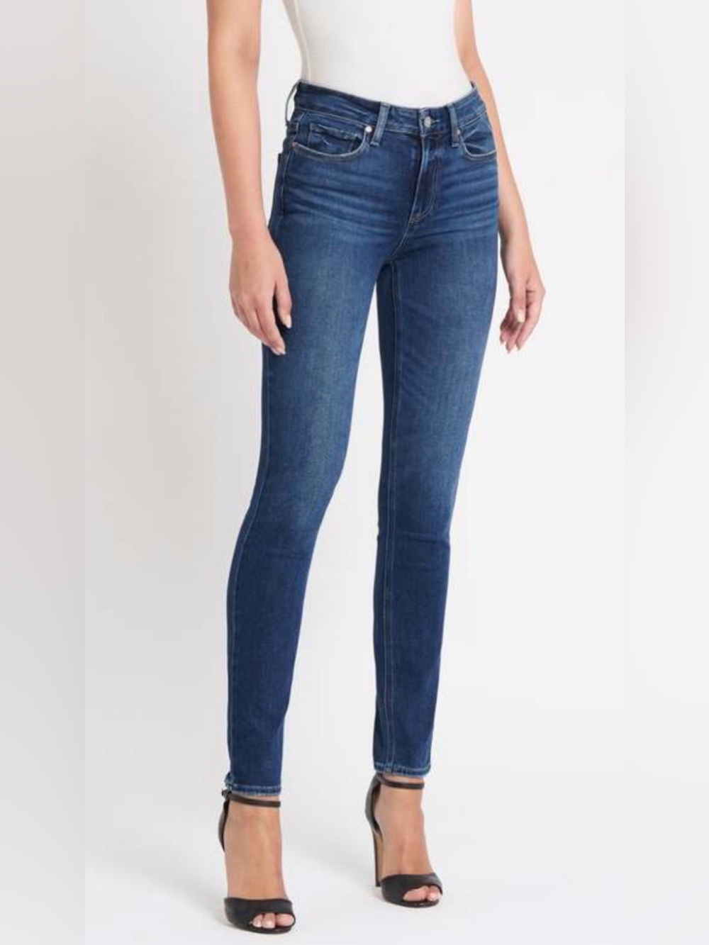 PAIGE Ultra Skinny High Rise Jeans